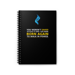 Born Again - Spiral Notebook - Walk in Power