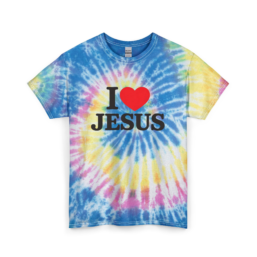 Unisex Tie Dye Cotton Tee