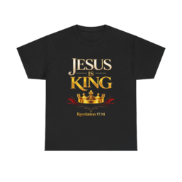 King Crown Graphic Tee — "King" Gold Crown Design
