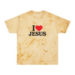 I  Jesus Tie-Dye T-Shirt — Christian Faith Graphic Tee