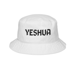 Yeshua Embroidered Bucket Hat — Christian Faith Streetwear