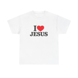 I  Jesus T‑Shirt — Christian Faith Tee (Front: I  Jesus, Back: Jesus  Me)