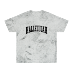 Hallelujah Marble Tie-Dye Tee